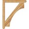 Ekena Millwork Westlake Craftsman Rough Sawn Bracket, Western Red Cedar, 4"W x 40"D x 48"H BKT04X40X48WTL04RWR - alternate 2